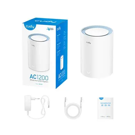 CUDY M1200 AC1200 Dual Band Wi-Fi Mesh Router